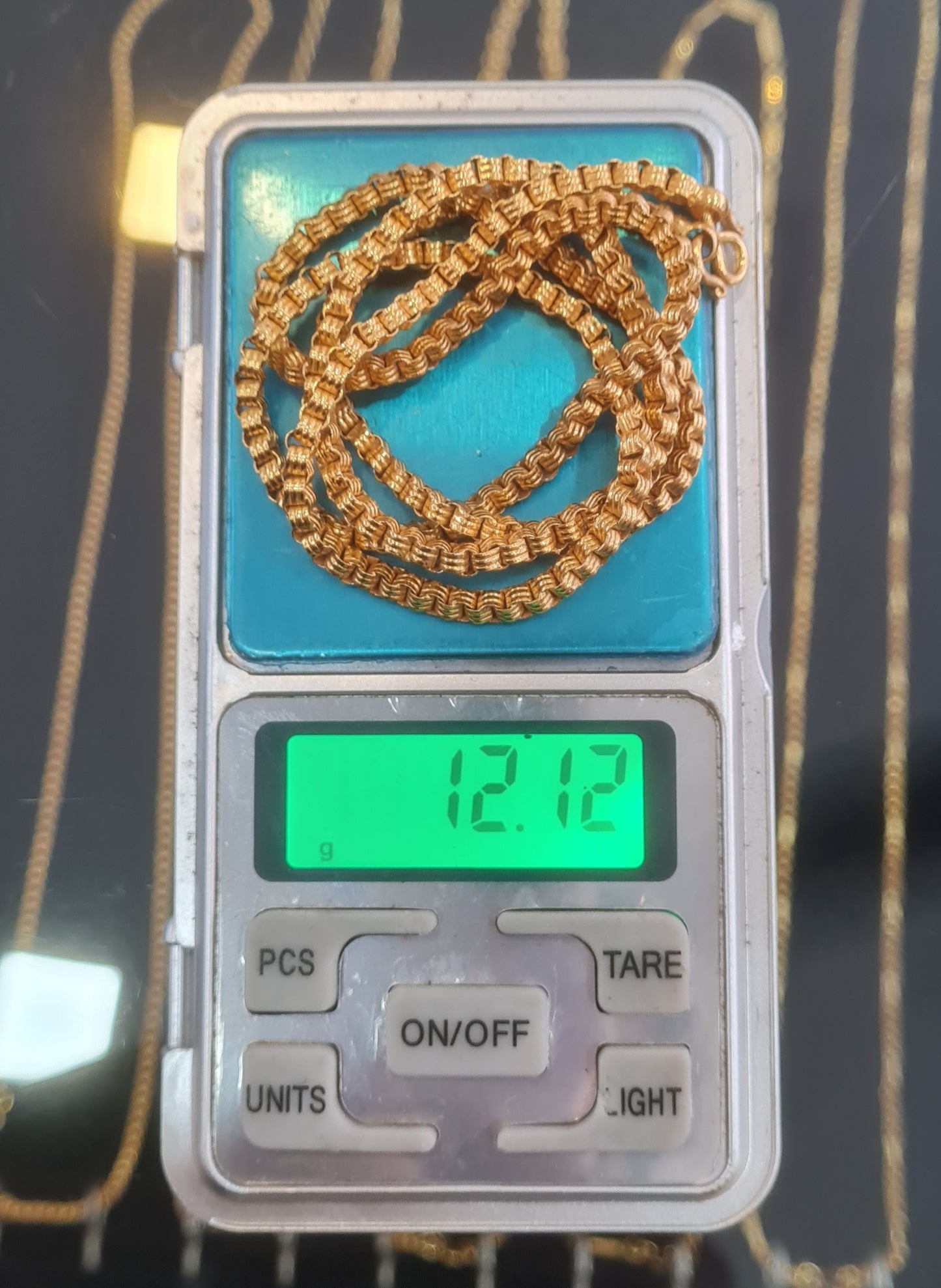 24K Gold Plated Pure Silver Chain – Elegant Jewelry for Men & Women